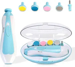 The Tramo™ Electric Baby Nail Trimmer Safe and Gentle Nail Trimming for Babies