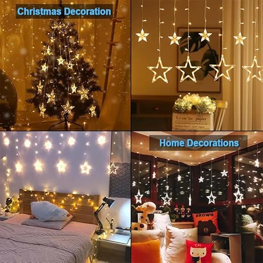 The Tramo™ Festival Star Gold Light Room Décor