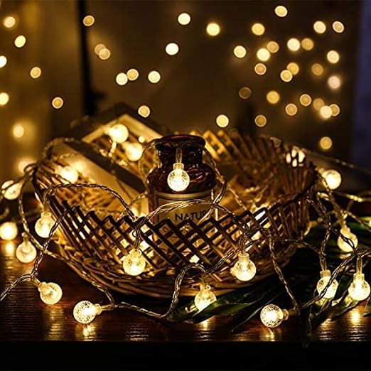 The Tramo™ Crystal Ball String Lights for festivals