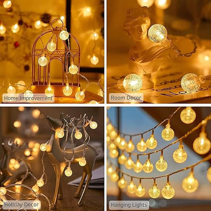 The Tramo™ Crystal Ball String Lights for festivals