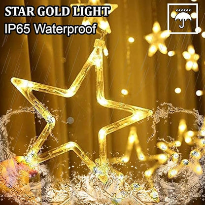 The Tramo™ Festival Star Gold Light Room Décor