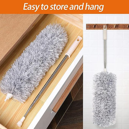 The Tramo™ Microfiber Feather Duster - Bendable & Extendable Cleaning Tool for Home & Room Cleaning