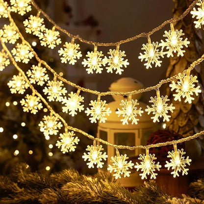 The Tramo™ Luxury Snowflake Lights for Festivals & Home Decor