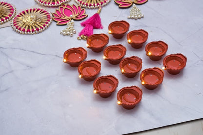 Prolight™ Battery powered Diyas for Festival's The Tramo